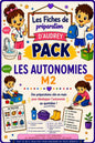 Pack : Préparations de leçon : "LES AUTONOMIES " M2 PDF