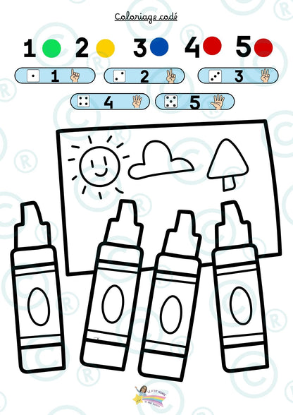Mon dossier d'activités pour la RENTRÉE des classes PDF ( Maternelle)