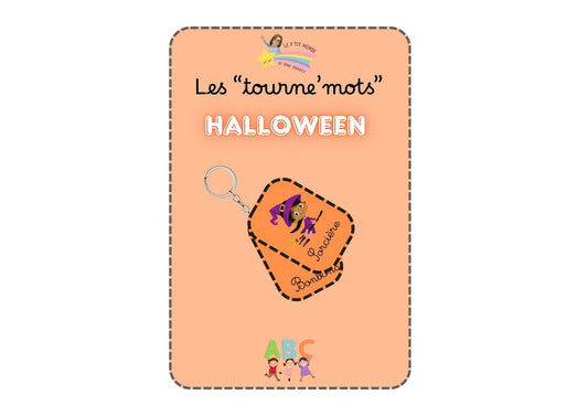 Tourne'mots sur le thème d'Halloween