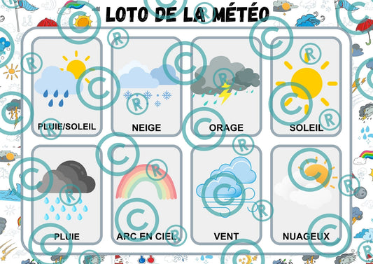 PDF Loto de la "météo" PDF
