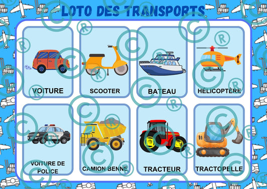Loto des transports PDF
