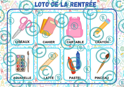 Loto de la Rentrée PDF