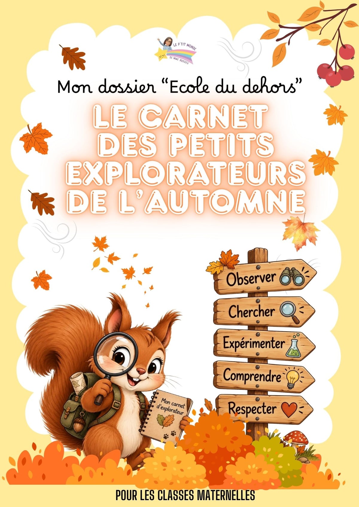 NOUVEAU : Le carnet des petits explorateurs de l'AUTOMNE pour les maternelles (Ecole du dehors) PDF