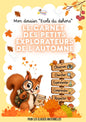 NOUVEAU : Le carnet des petits explorateurs de l'AUTOMNE pour les maternelles (Ecole du dehors) PDF