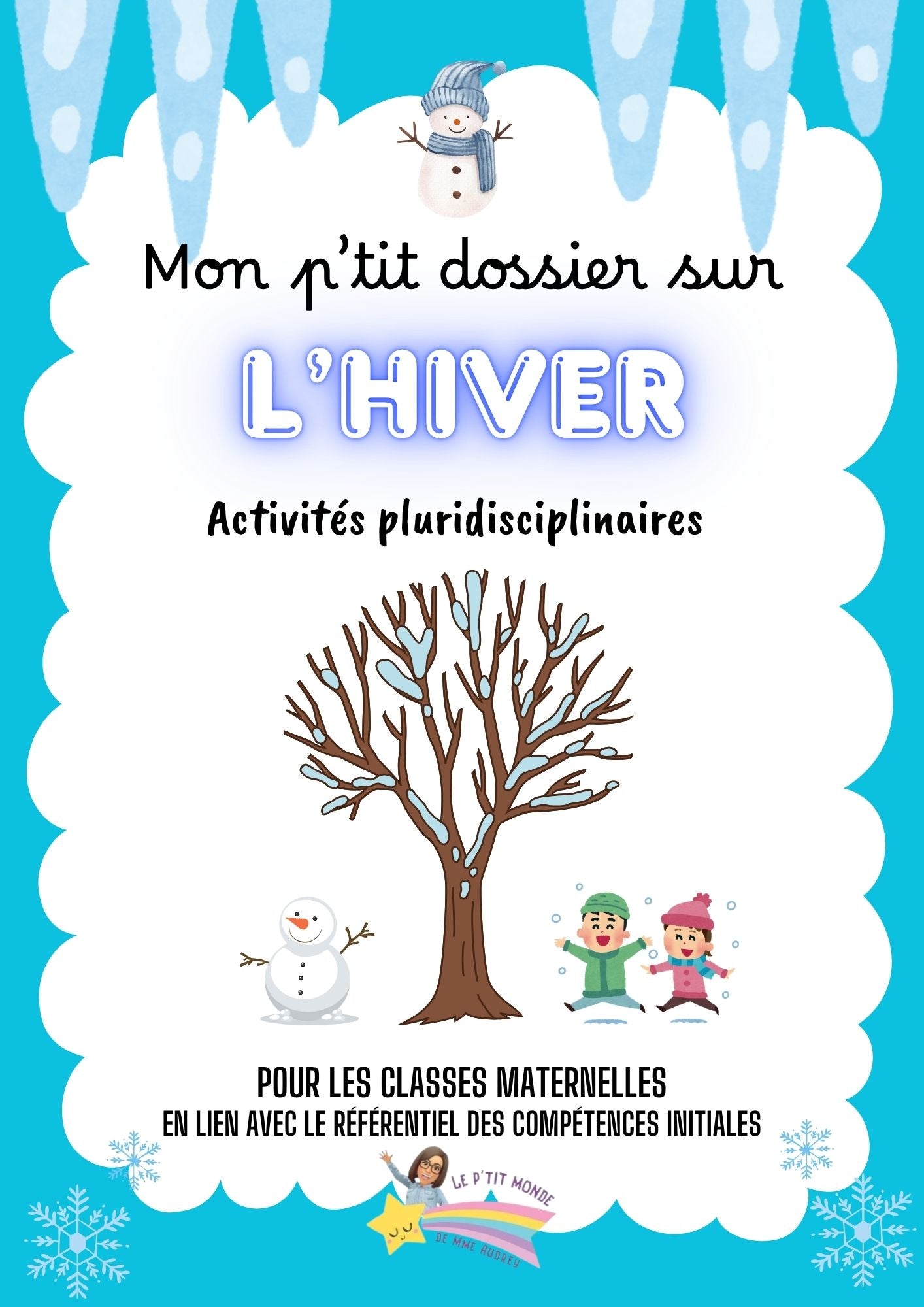 NOUVEAU ! Mon p'tit dossier : L'hiver ( maternelles)