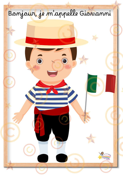 Dossier d'Eveil aux langues: LES ENFANTS DU MONDE