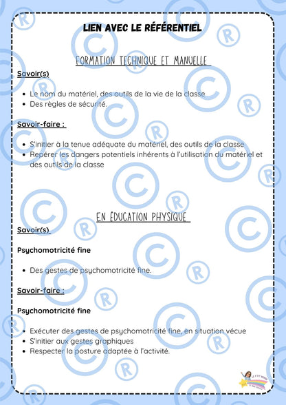 Mon cahier autonome de GRAPHISME : ACC/M1