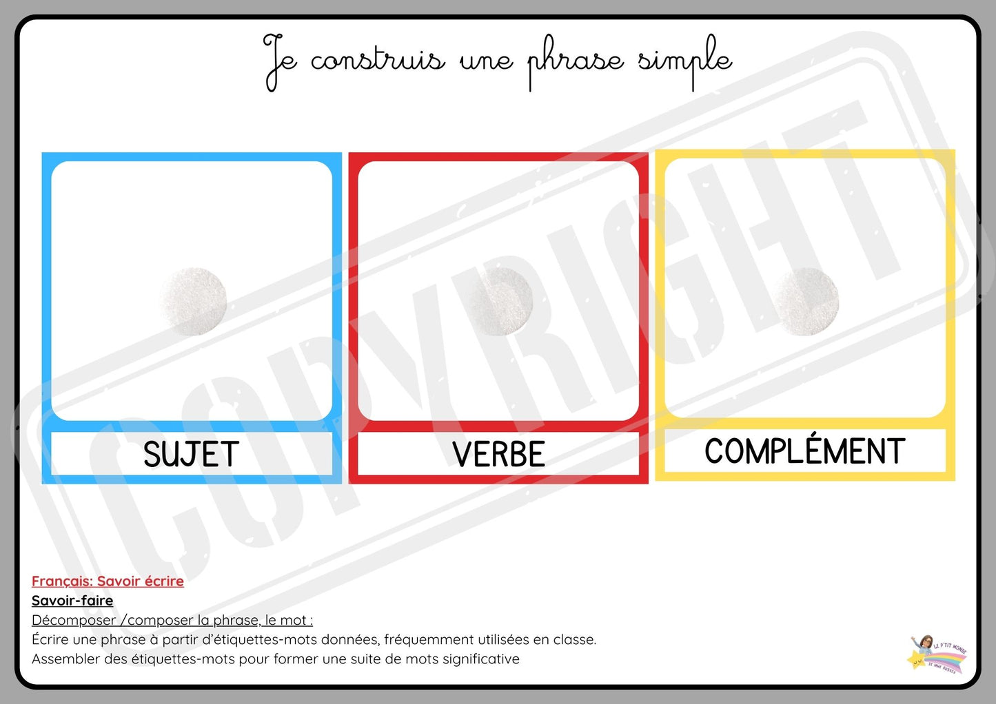 Mes p'tits ateliers de Français
