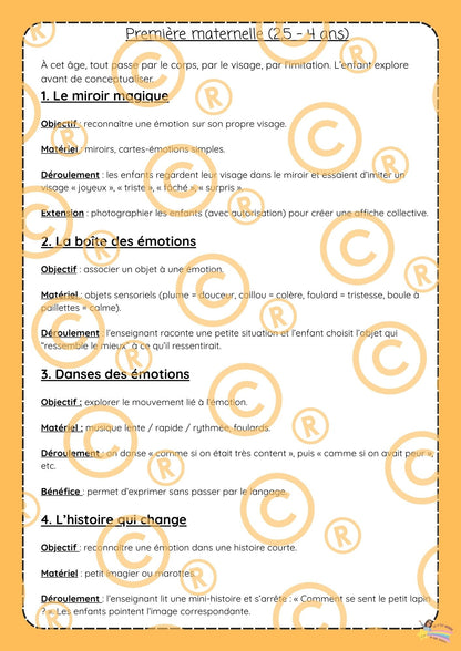 Mon p'tit dossier sur Les Emotions (NEW)