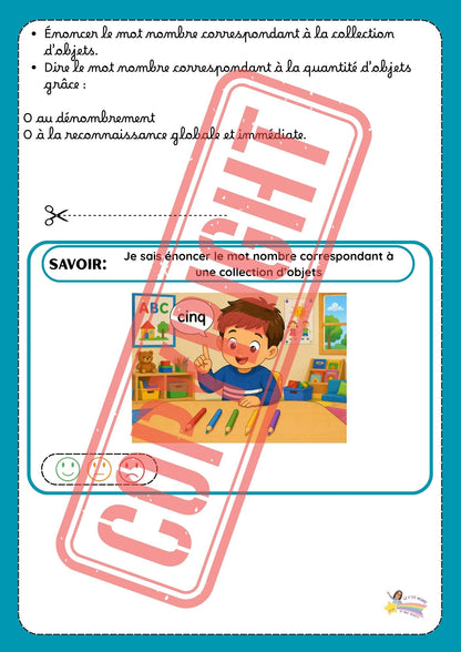 NOUVEAU ! Mes p'tits ateliers de Mathématiques ( Nombres et opérations)