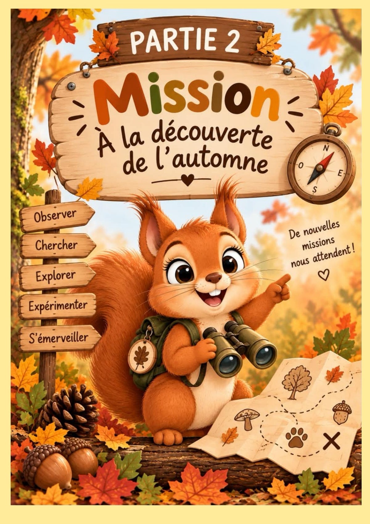 NOUVEAU : Le carnet des petits explorateurs de l'AUTOMNE pour les maternelles (Ecole du dehors) PDF
