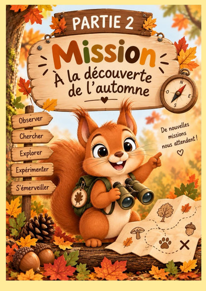 NOUVEAU : Le carnet des petits explorateurs de l'AUTOMNE pour les maternelles (Ecole du dehors) PDF