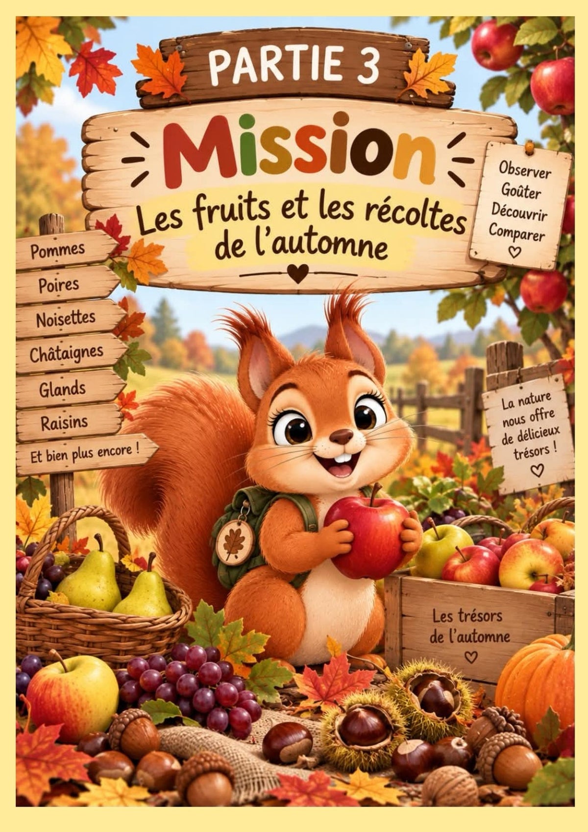 NOUVEAU : Le carnet des petits explorateurs de l'AUTOMNE pour les maternelles (Ecole du dehors) PDF