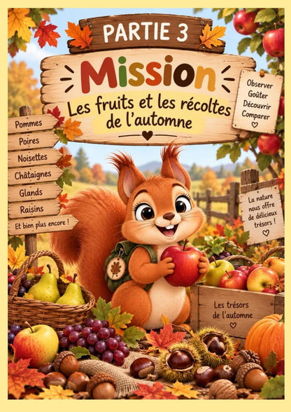 NOUVEAU : Le carnet des petits explorateurs de l'AUTOMNE pour les maternelles (Ecole du dehors) PDF