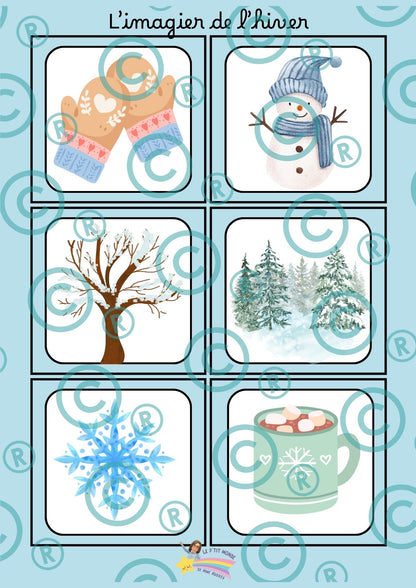 NOUVEAU ! Mon p'tit dossier : L'hiver ( maternelles)