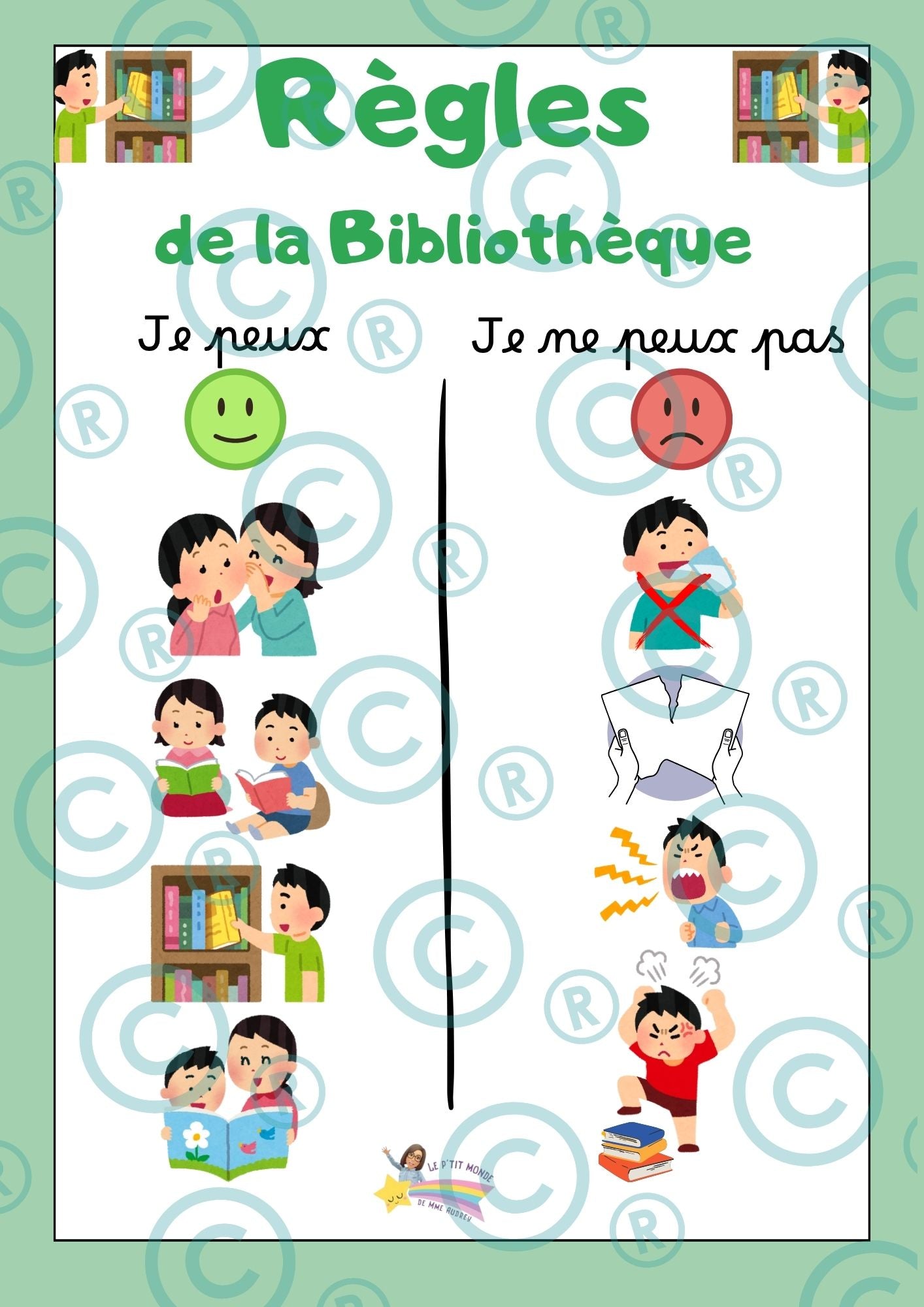 1 année d'affichage pour ma classe maternelle PDF