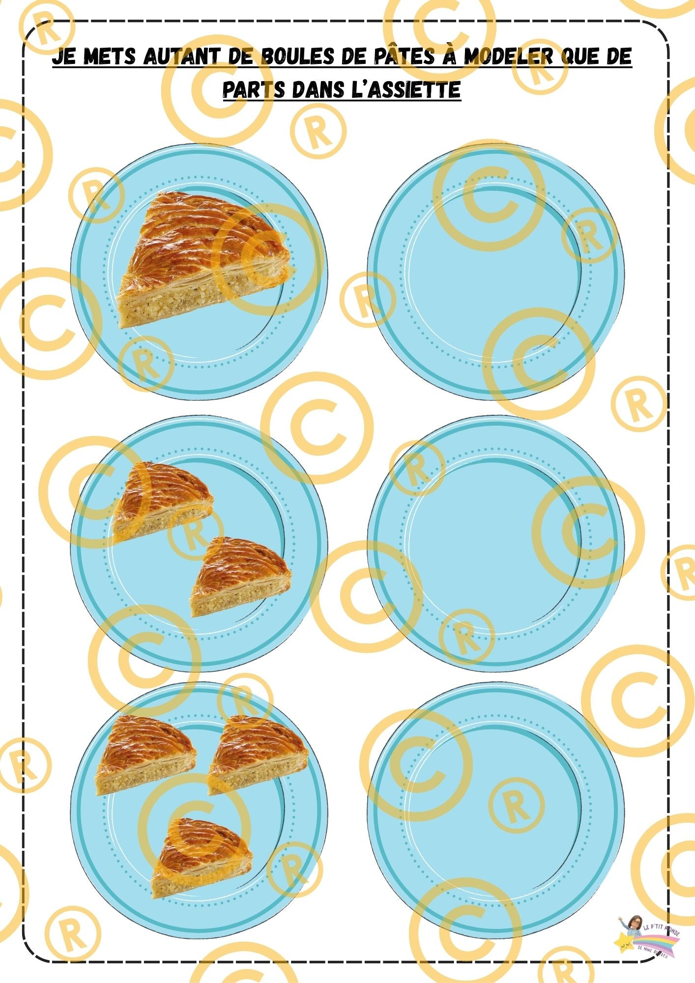 Mon p'tit dossier sur "La galette des rois" L'épiphanie