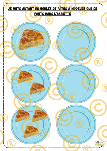 Mon p'tit dossier sur "La galette des rois" L'épiphanie