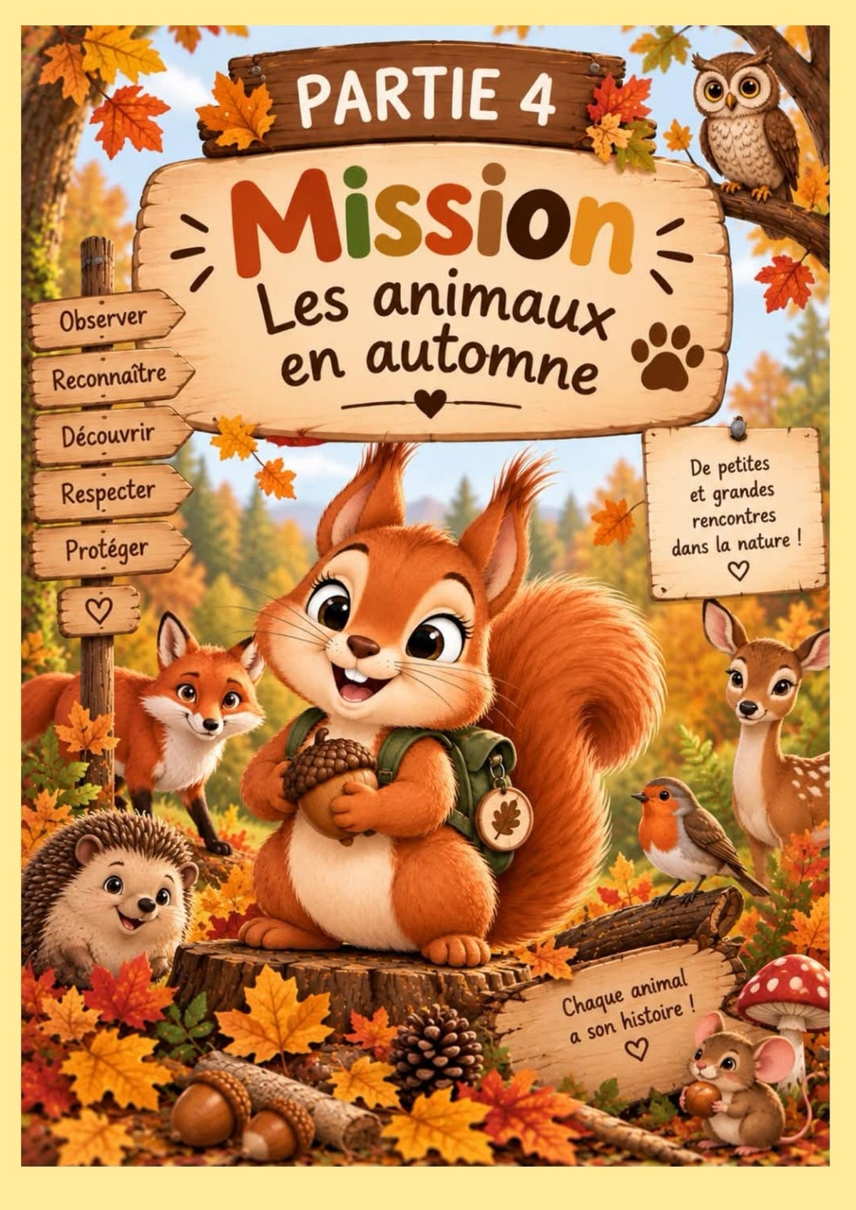NOUVEAU : Le carnet des petits explorateurs de l'AUTOMNE pour les maternelles (Ecole du dehors) PDF
