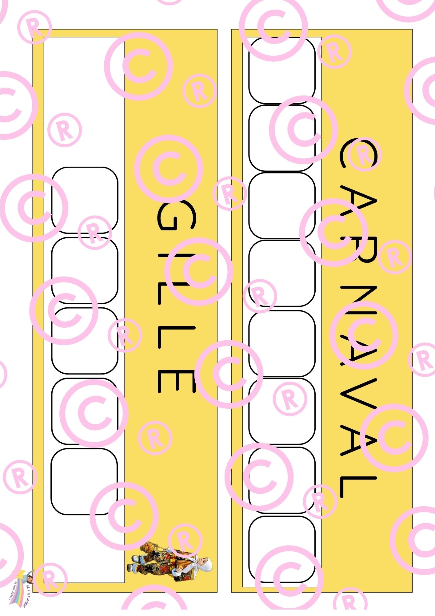 Mon p'tit dossier sur le carnaval (250 pages)