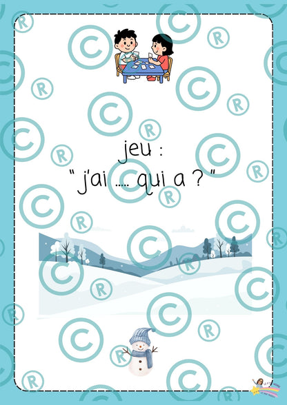 NOUVEAU ! Mon p'tit dossier : L'hiver ( maternelles)