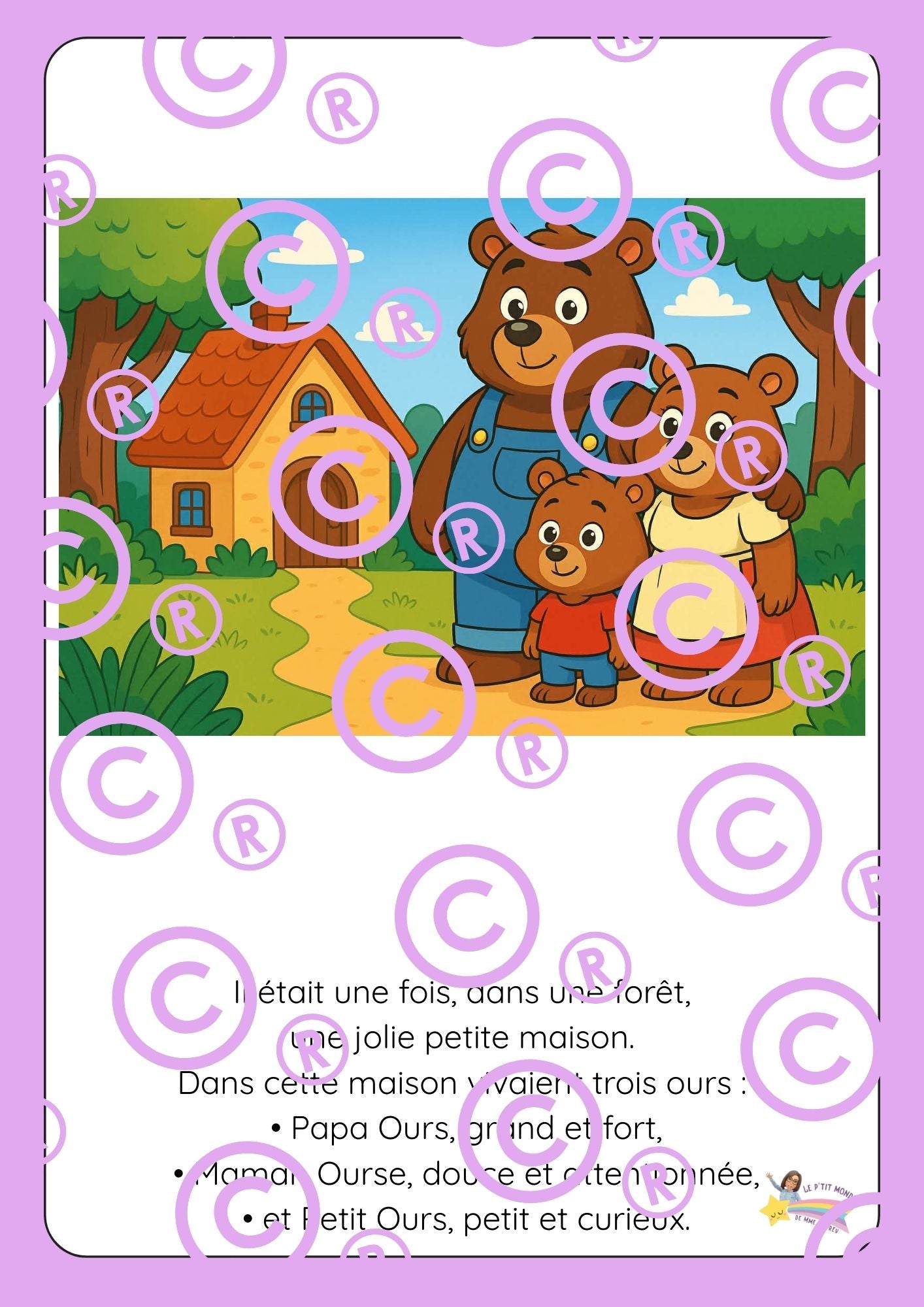 Mon dossier sur les contes ( maternelles / P1/P2)