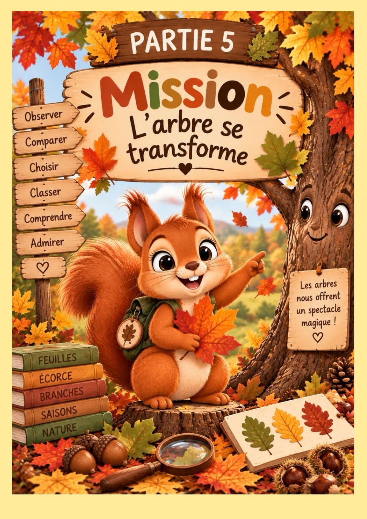 NOUVEAU : Le carnet des petits explorateurs de l'AUTOMNE pour les maternelles (Ecole du dehors) PDF