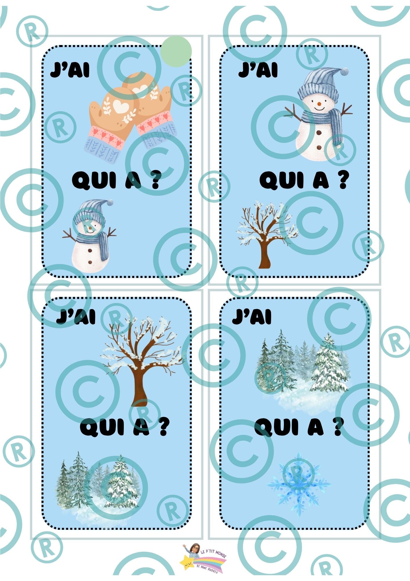 NOUVEAU ! Mon p'tit dossier : L'hiver ( maternelles)