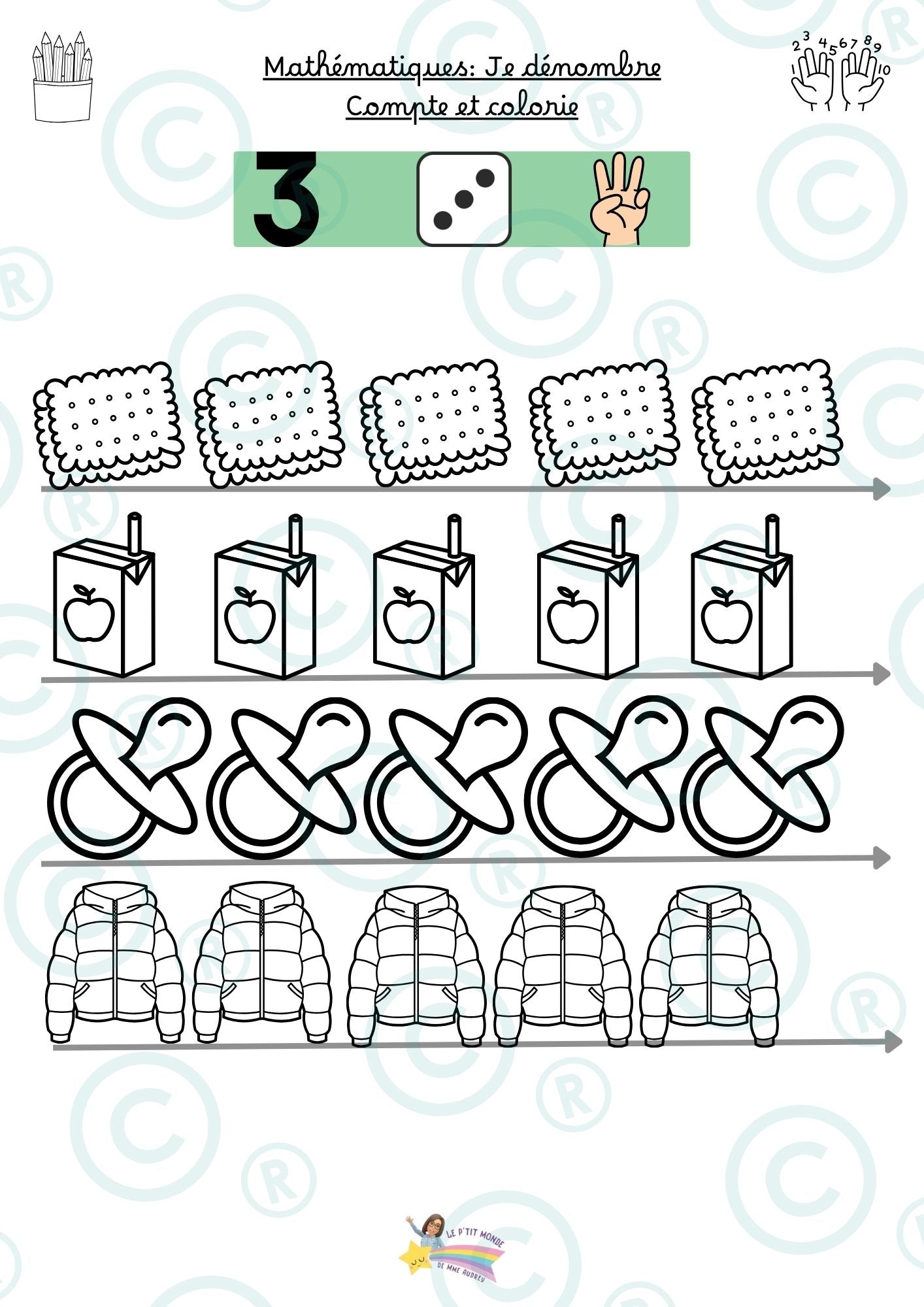 Mon dossier d'activités pour la RENTRÉE des classes PDF ( Maternelle)
