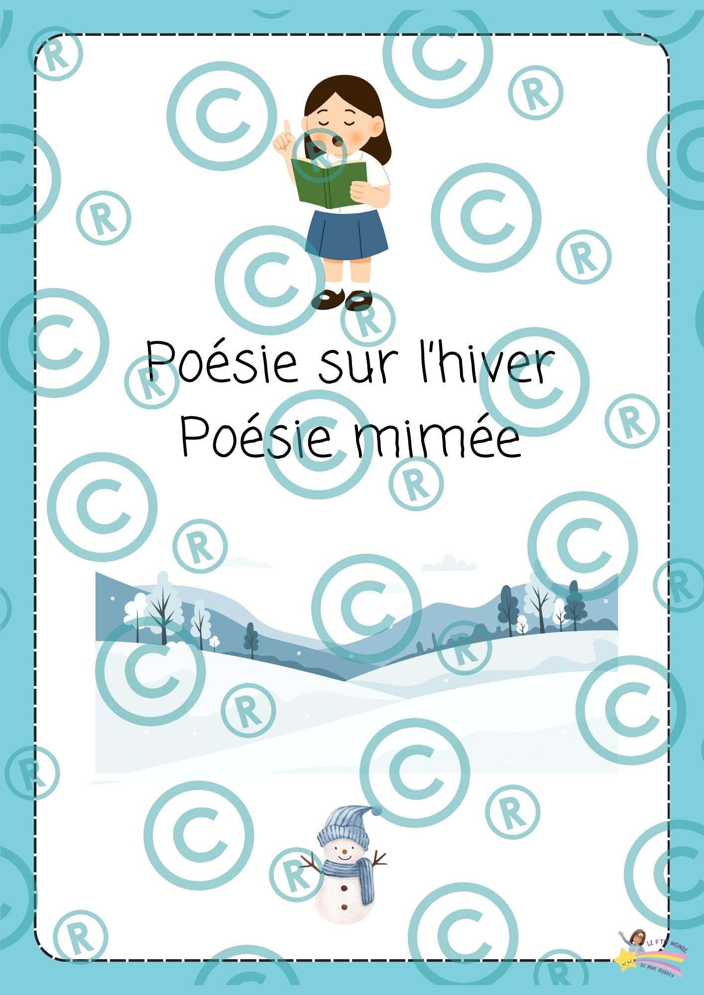 NOUVEAU ! Mon p'tit dossier : L'hiver ( maternelles)