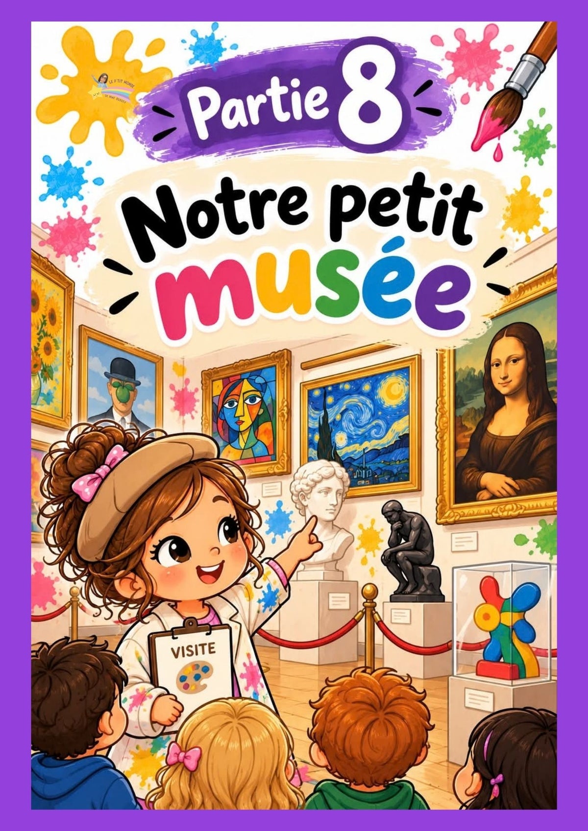 NOUVEAU! Mon p'tit dossier sur les peintres (Pdf)