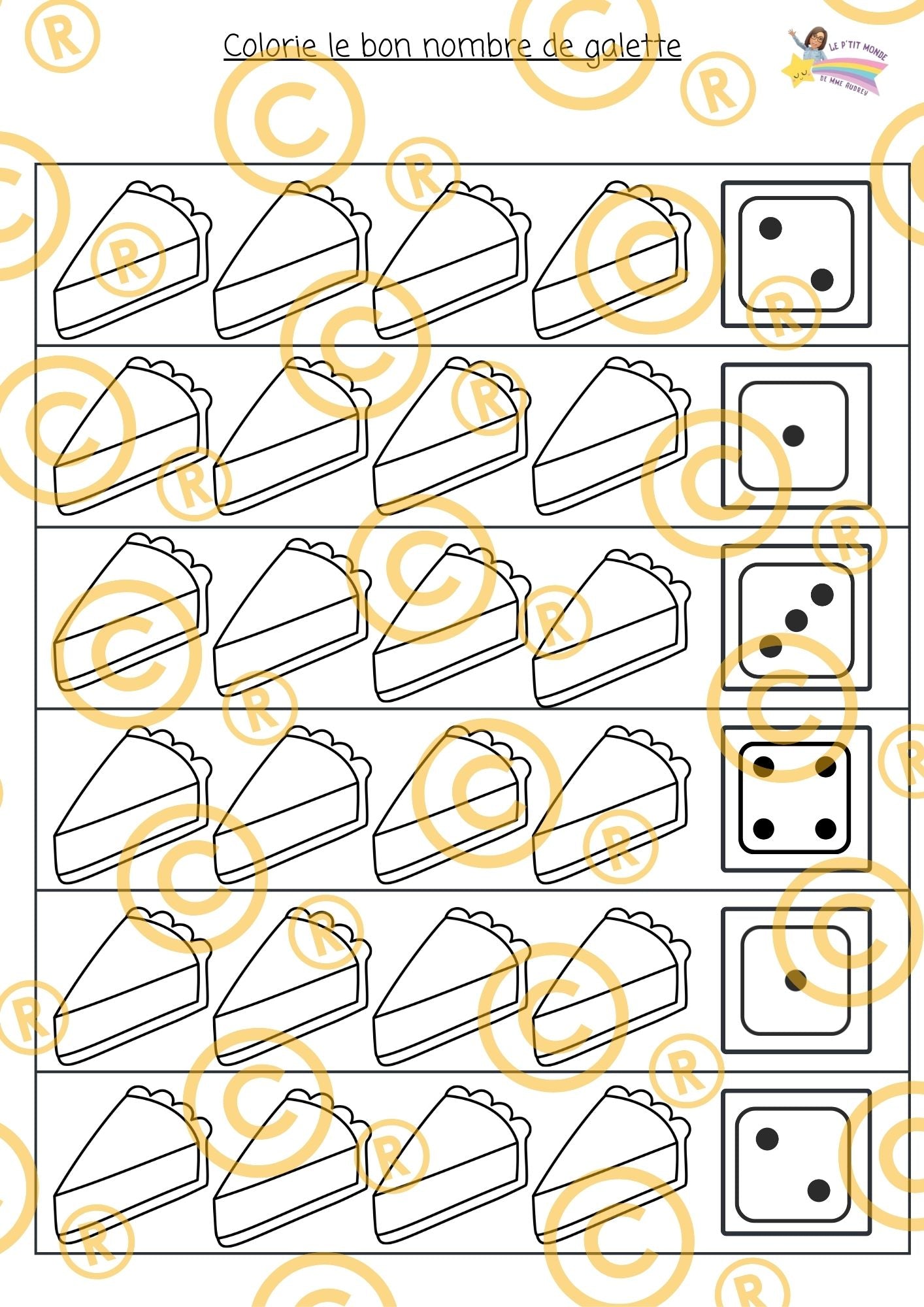 Mon p'tit dossier sur "La galette des rois" L'épiphanie