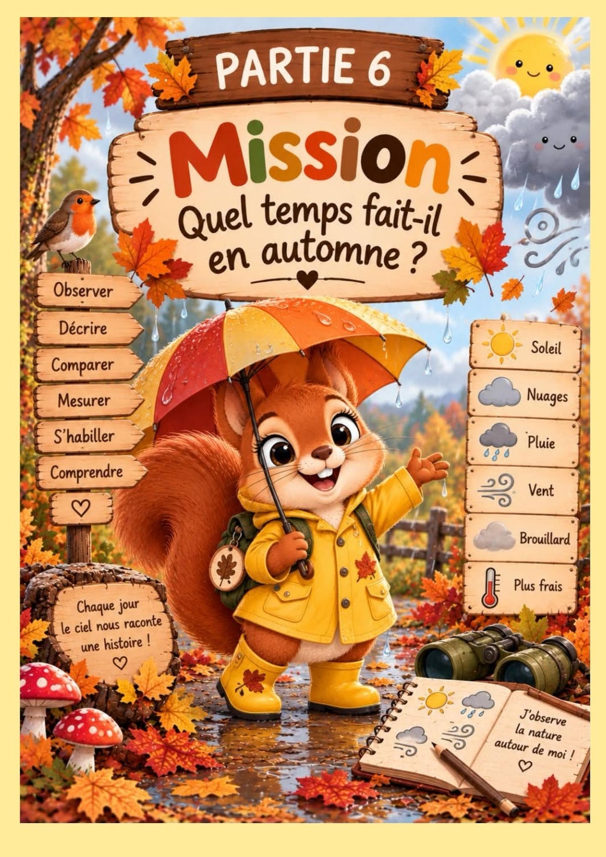 NOUVEAU : Le carnet des petits explorateurs de l'AUTOMNE pour les maternelles (Ecole du dehors) PDF