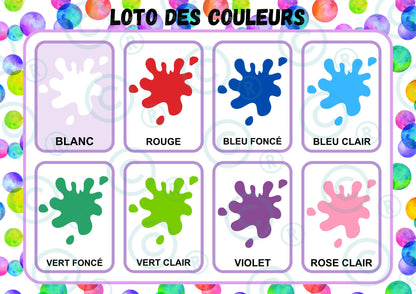 PDF Loto "des couleurs" PDF