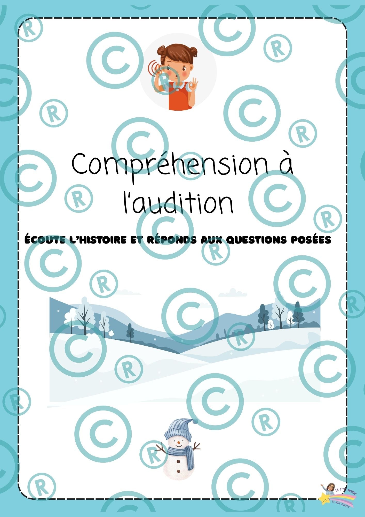 NOUVEAU ! Mon p'tit dossier : L'hiver ( maternelles)