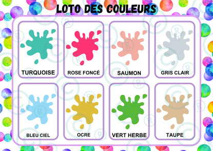 PDF Loto "des couleurs" PDF