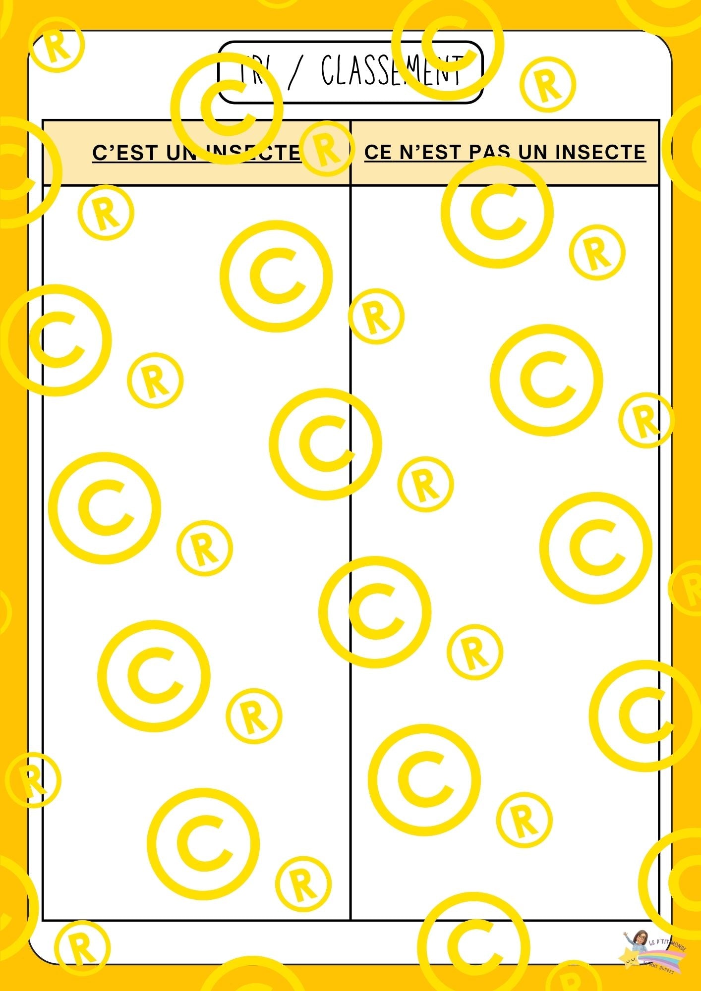 Mon dossier scientifique sur les insectes