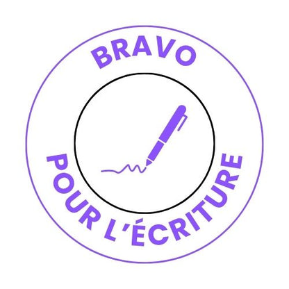 Tampons enseignants "ENCRAGE" VIOLET à la pièce
