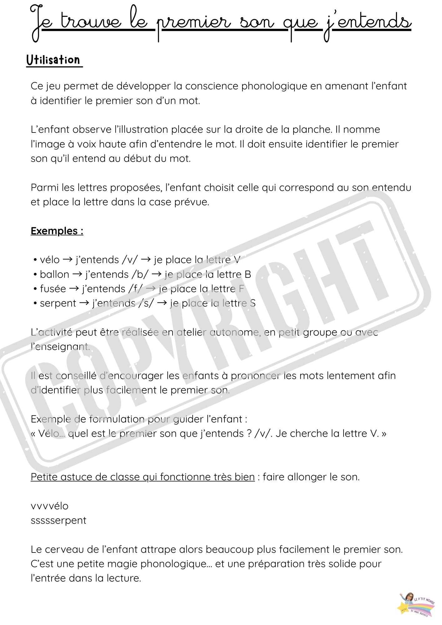 Mes p'tits ateliers de Français