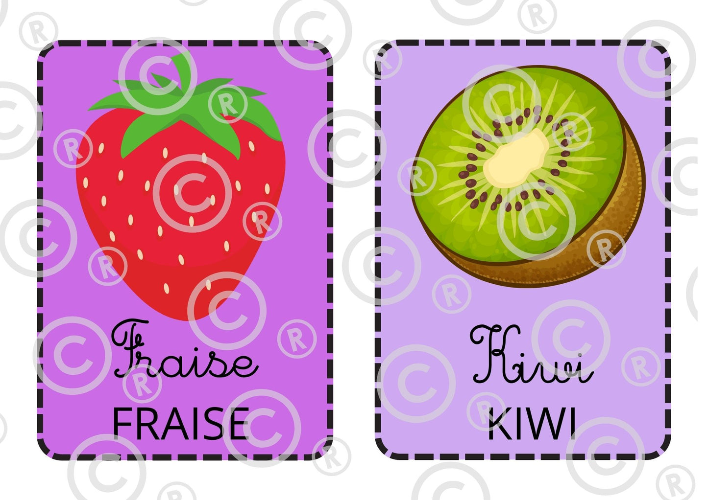 NOUVEAU ! Le tourne'mots sur LES FRUITS