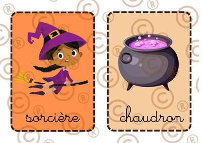 Tourne'mots sur le thème d'Halloween