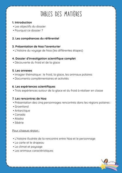 Eveil aux langues : Voyages aux pays des glaces