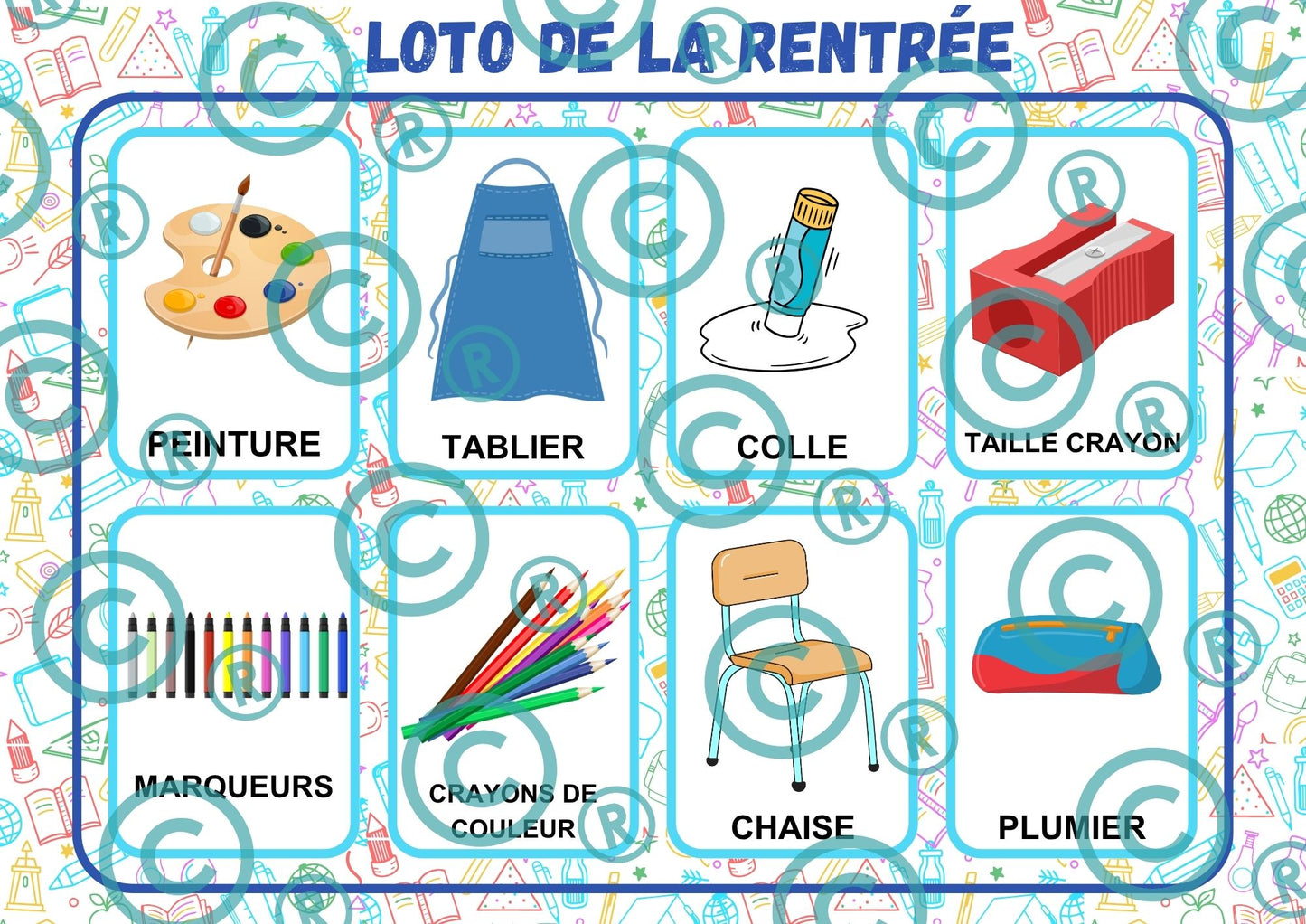 Loto de la Rentrée PDF