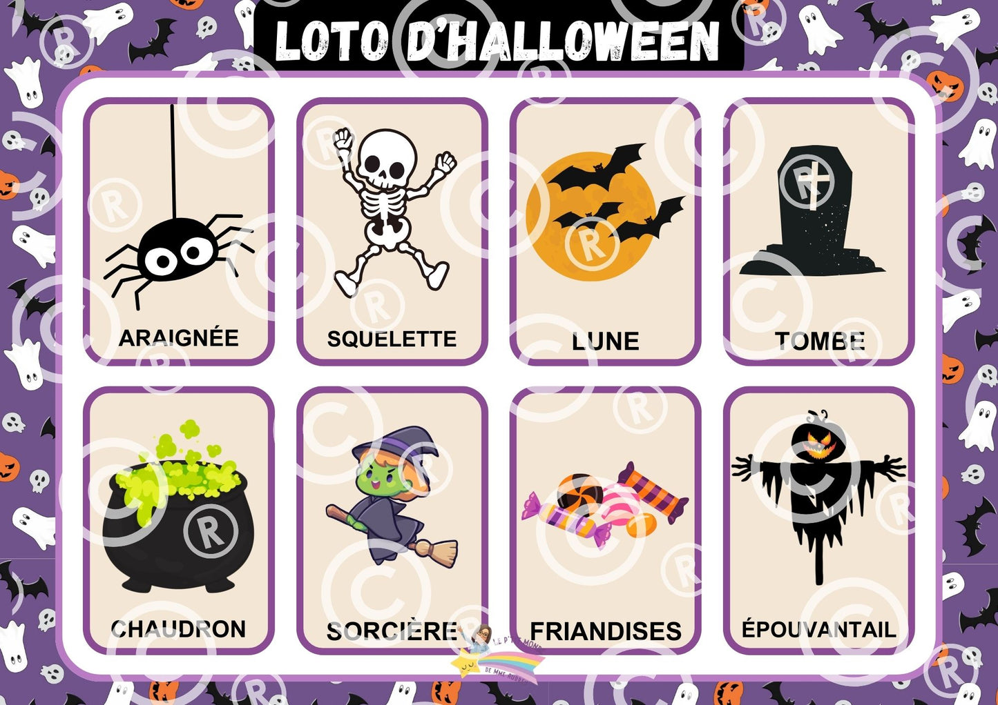 LOTO D'HALLOWEEN PDF