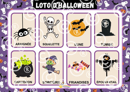 LOTO D'HALLOWEEN PDF