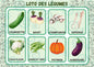 Loto des légumes PDF