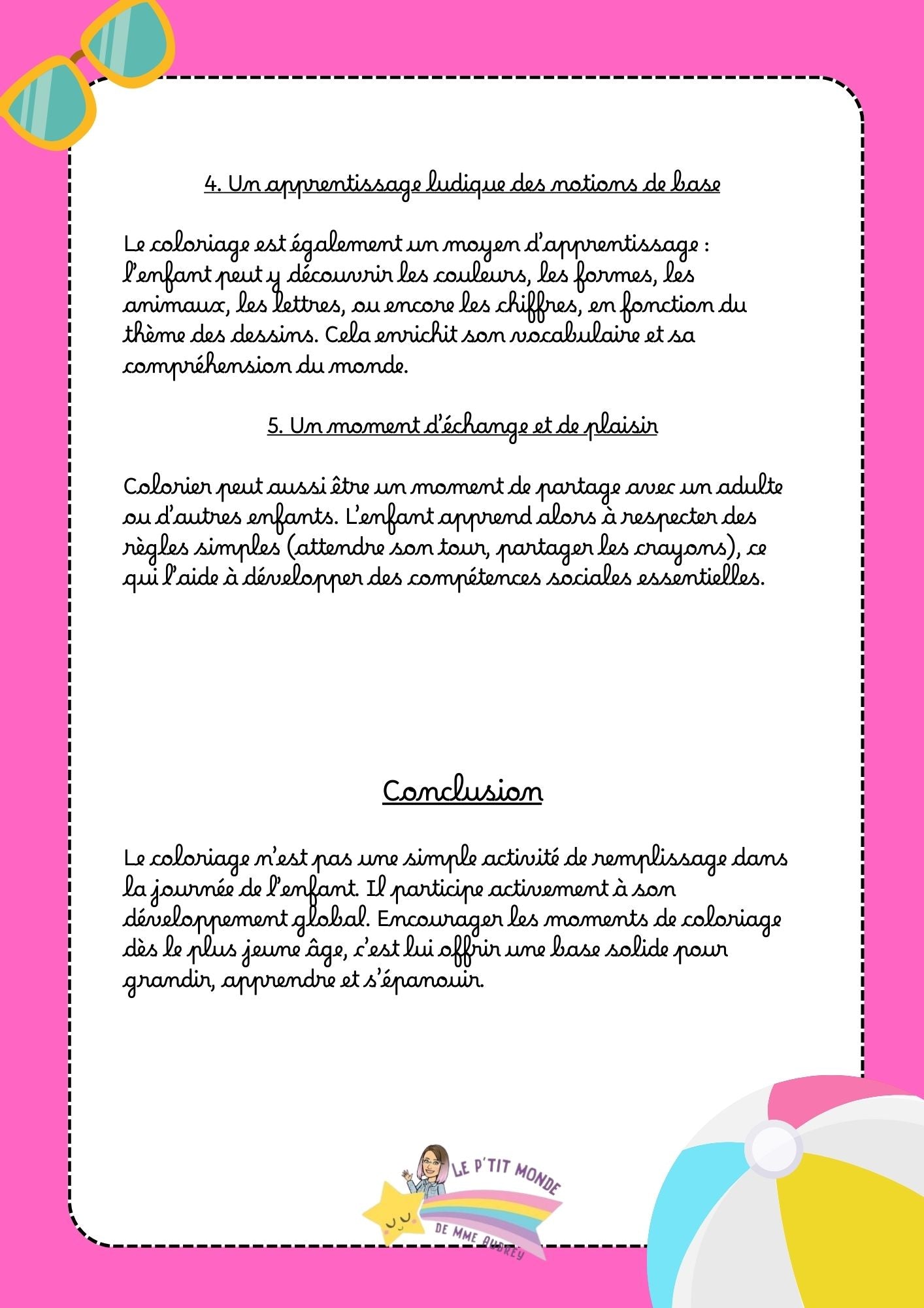 PDF Cahiers de vacances "Je m'entraîne au coloriage" PDF