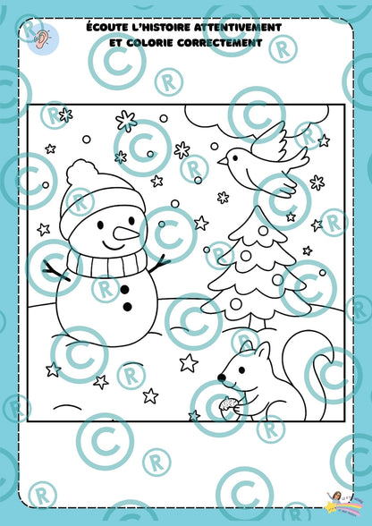 NOUVEAU ! Mon p'tit dossier : L'hiver ( maternelles)