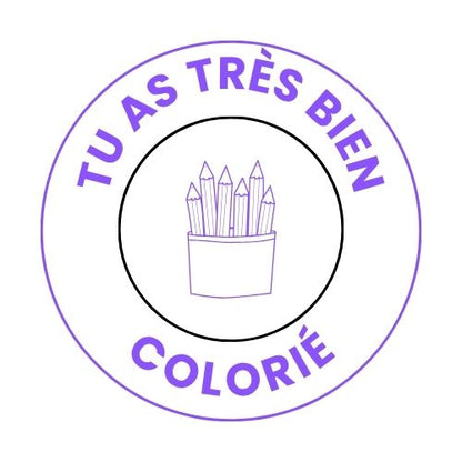 Tampons enseignants "ENCRAGE" VIOLET à la pièce