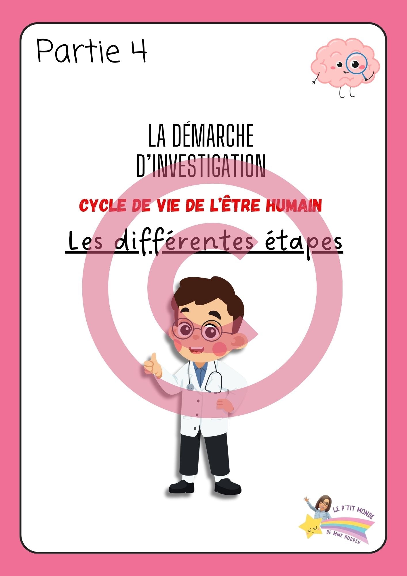 Dossier Sciences: Le corps humain /Les 5 sens (320 pages) + démarches d'investigation